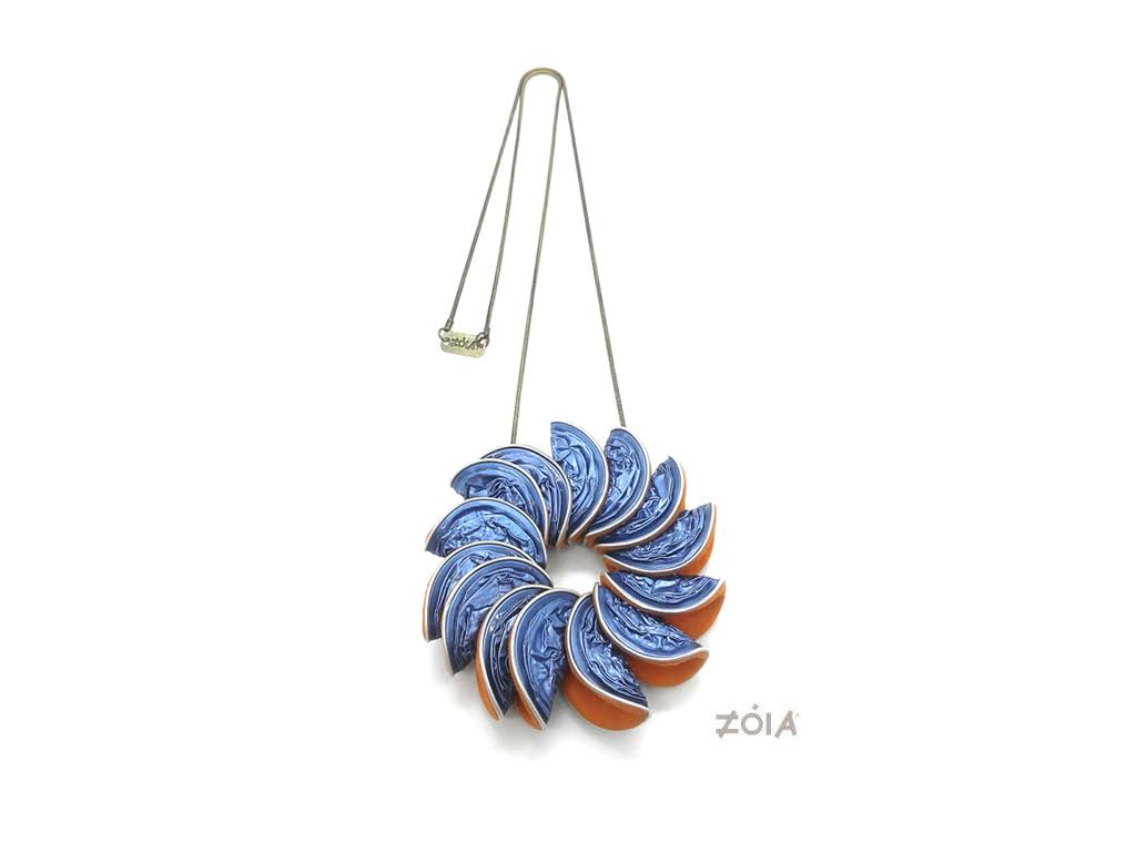 bZOIA Halsketting Mandala Flor Paete – Handgemaakte Design