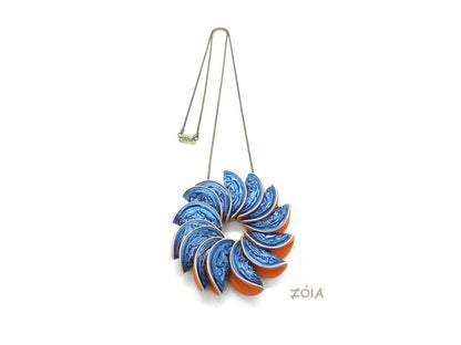 bZOIA Halsketting Mandala Flor Paete – Handgemaakte Design
