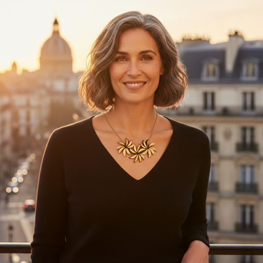 bZOIA Halsketting 3 Flores Paete Caps